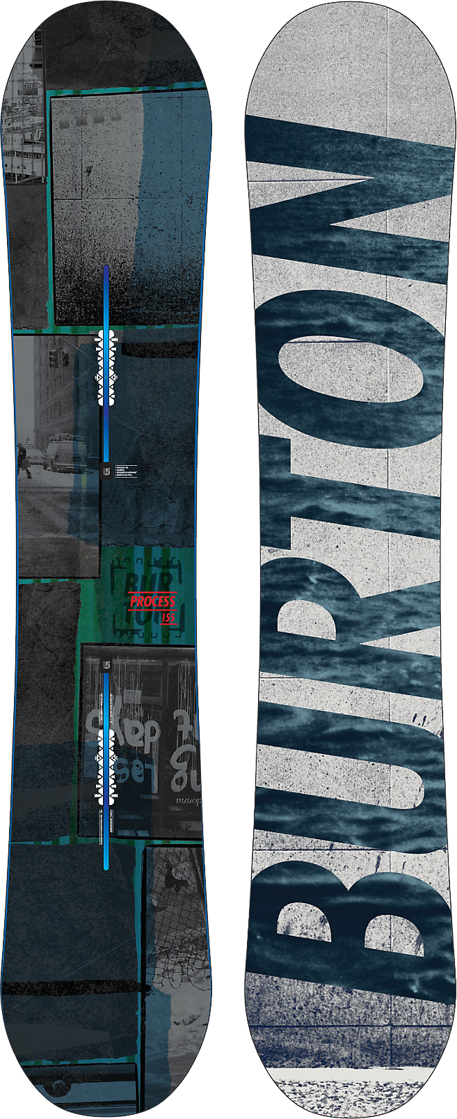 Urban Style Snowboard Design PNG