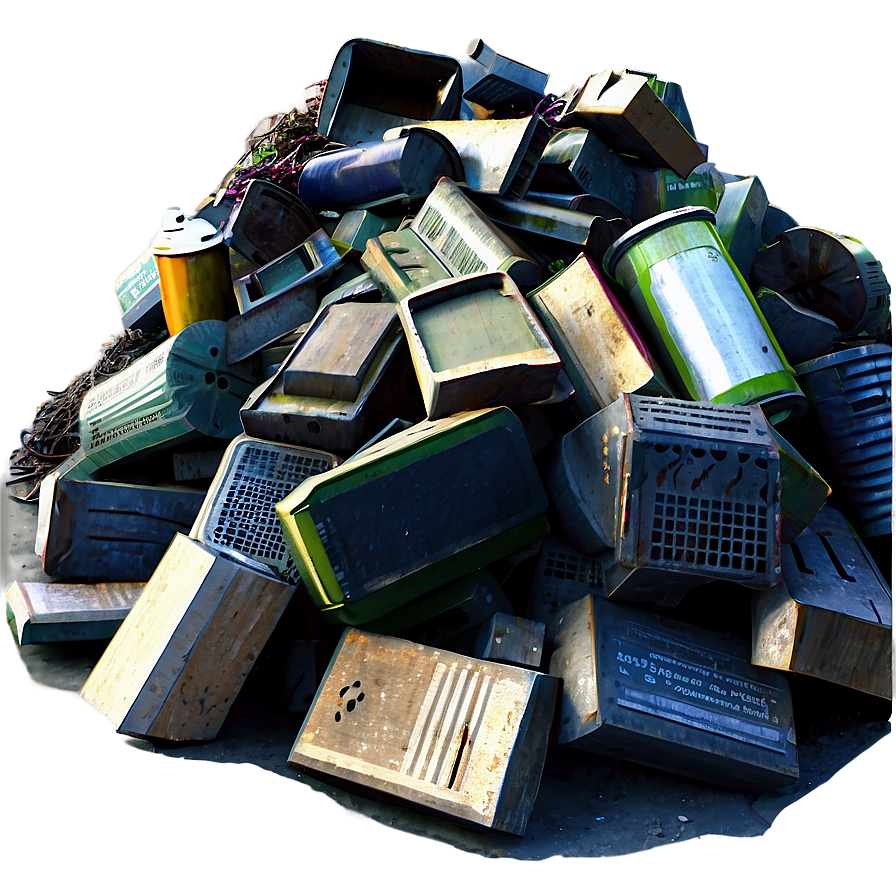 Urban Trash Heap Png Jxv61 PNG