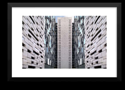 Urban_ Canyon_ Artwork_ Framed PNG