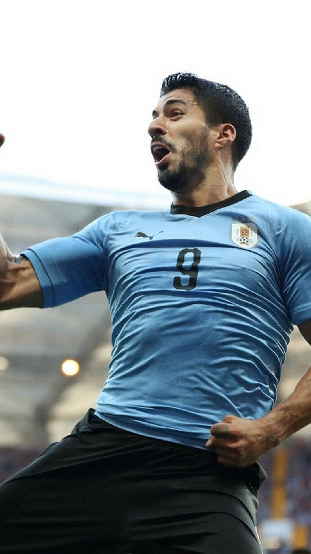 Uruguay Fodboldstjerne Luis Suárez Wallpaper