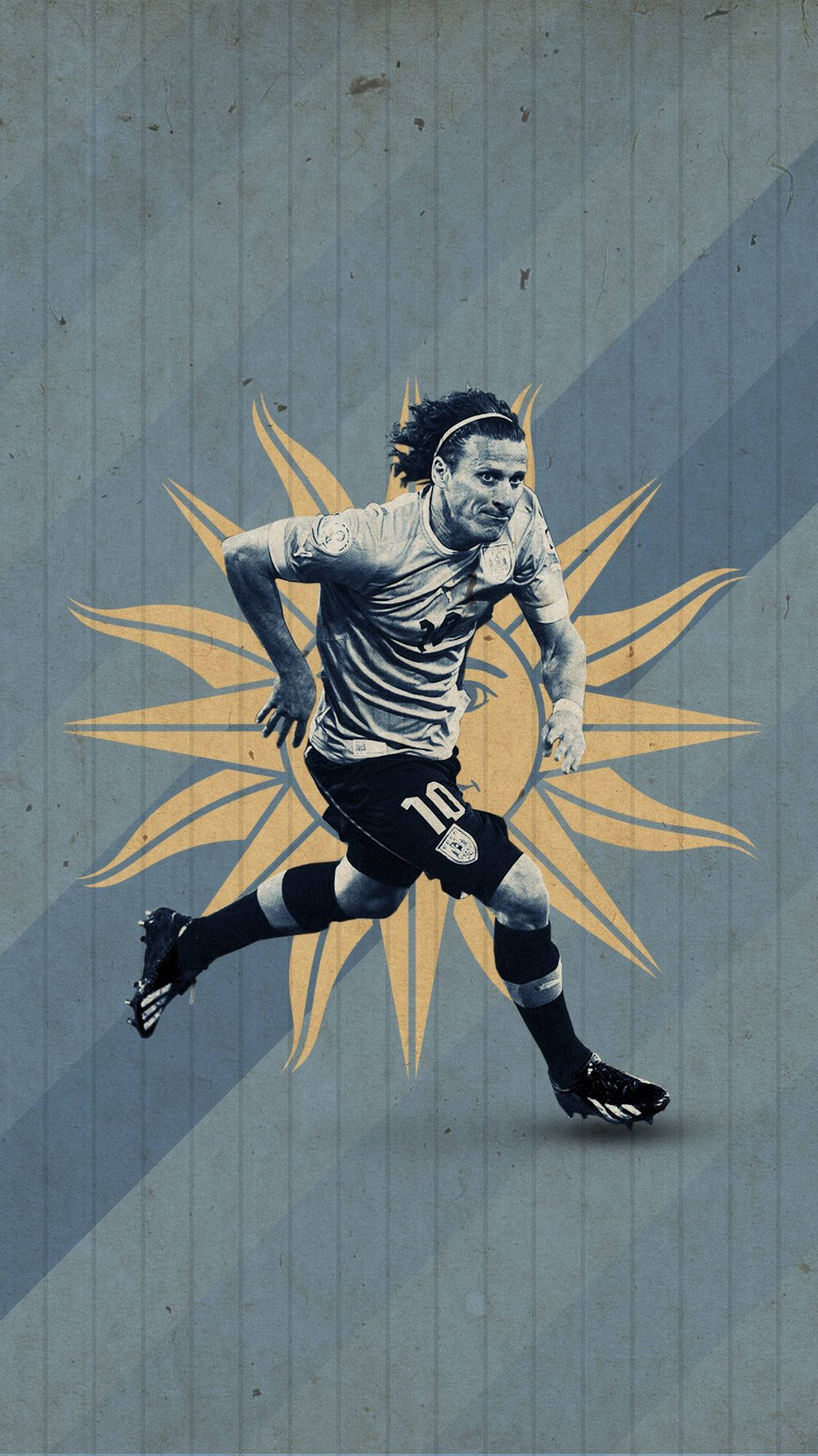 Uruguay Nationale Fodboldhold Diego Forlan Wallpaper