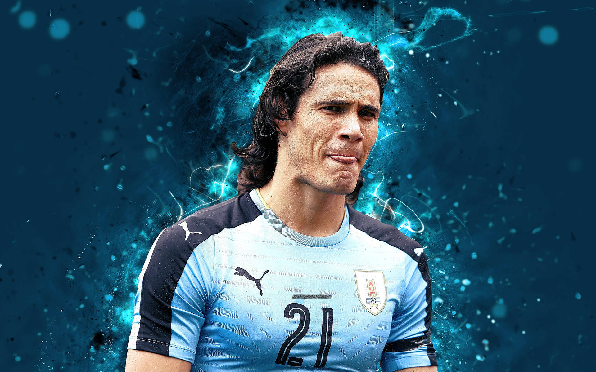 Uruguay National Football Team Edinson Cavani Wallpaper