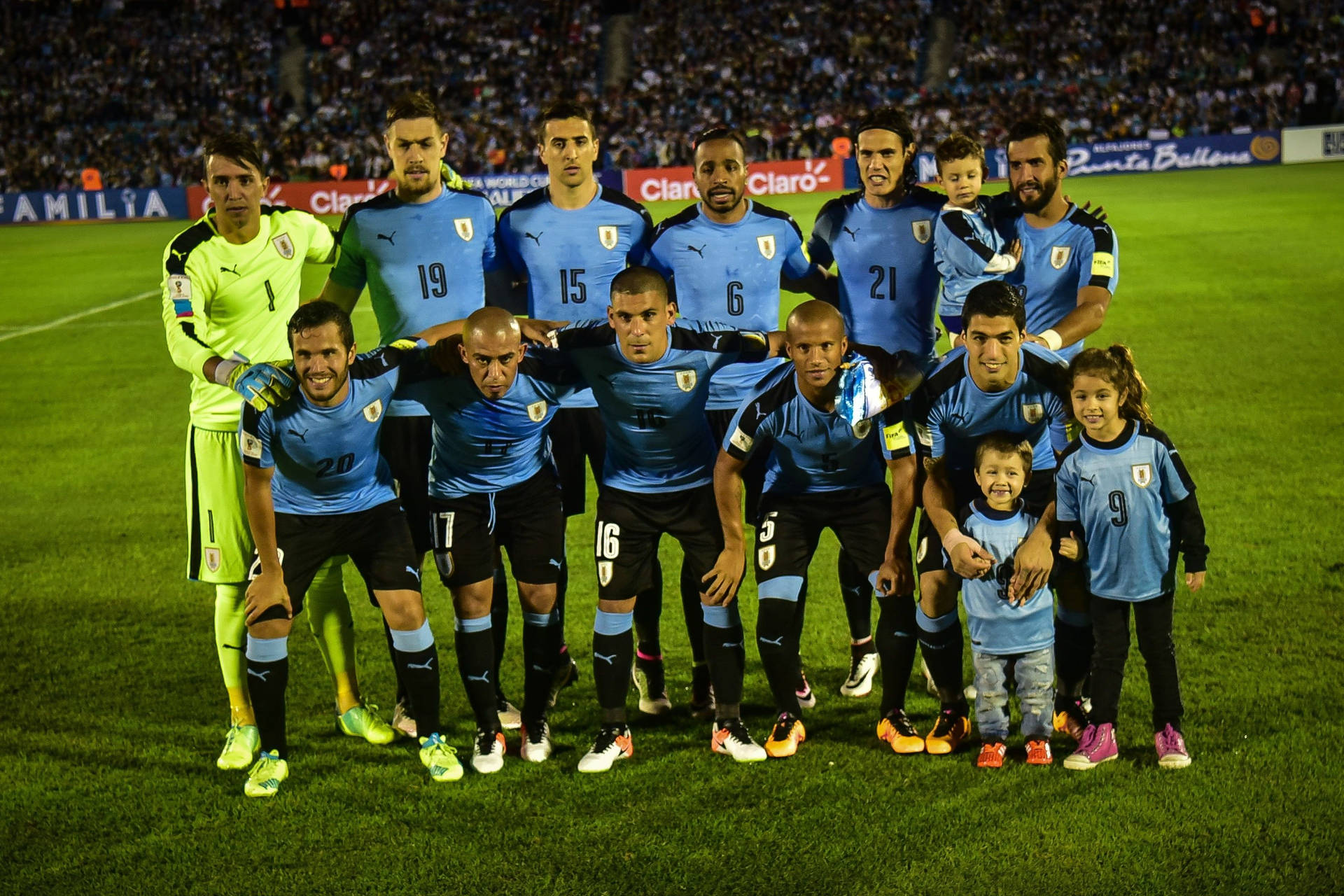 Uruguaysnationella Fotbollslag Vid Fifa World Cup 2022. Wallpaper