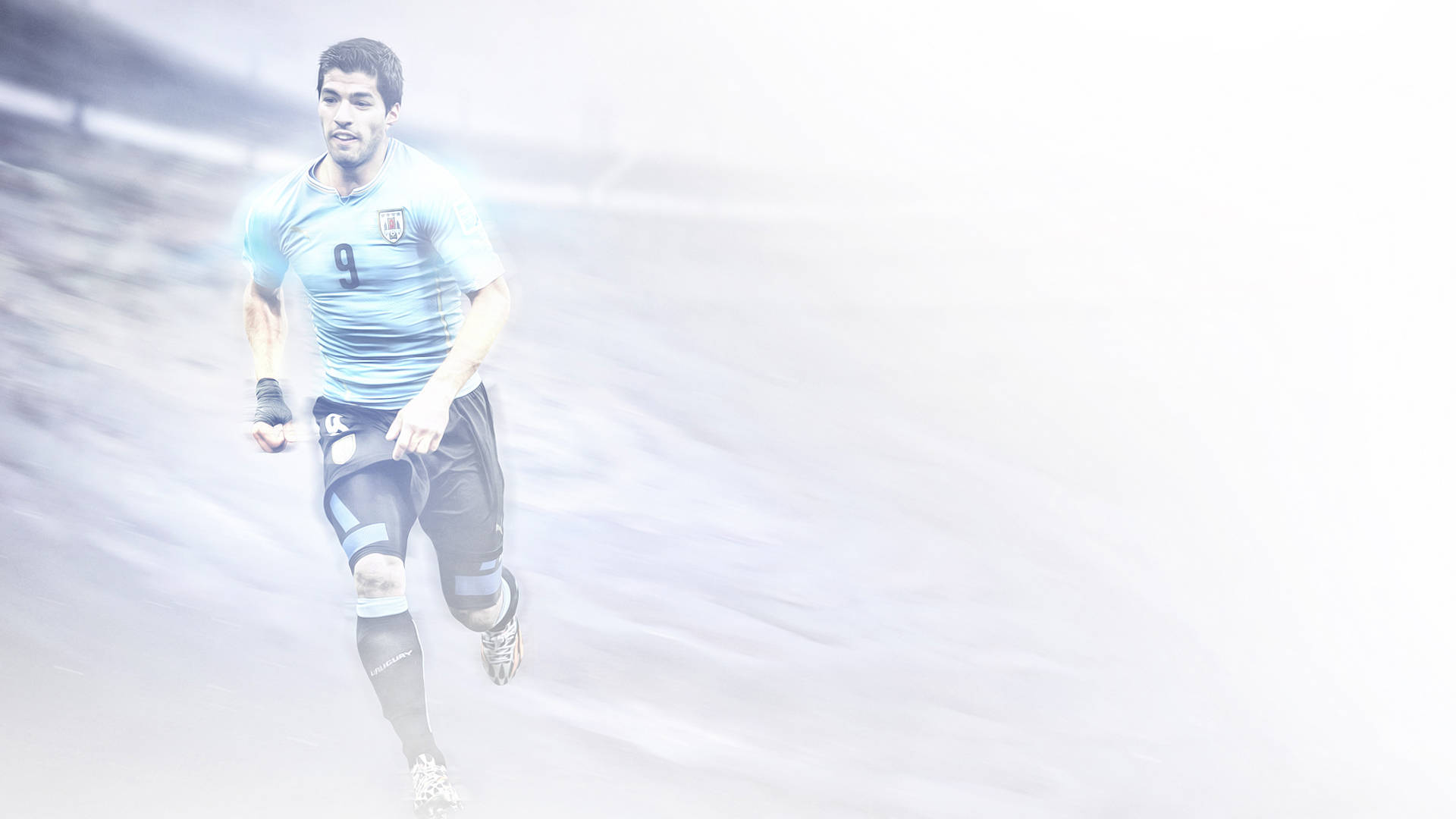 Uruguay National Football Team Luis Suarez Art Wallpaper