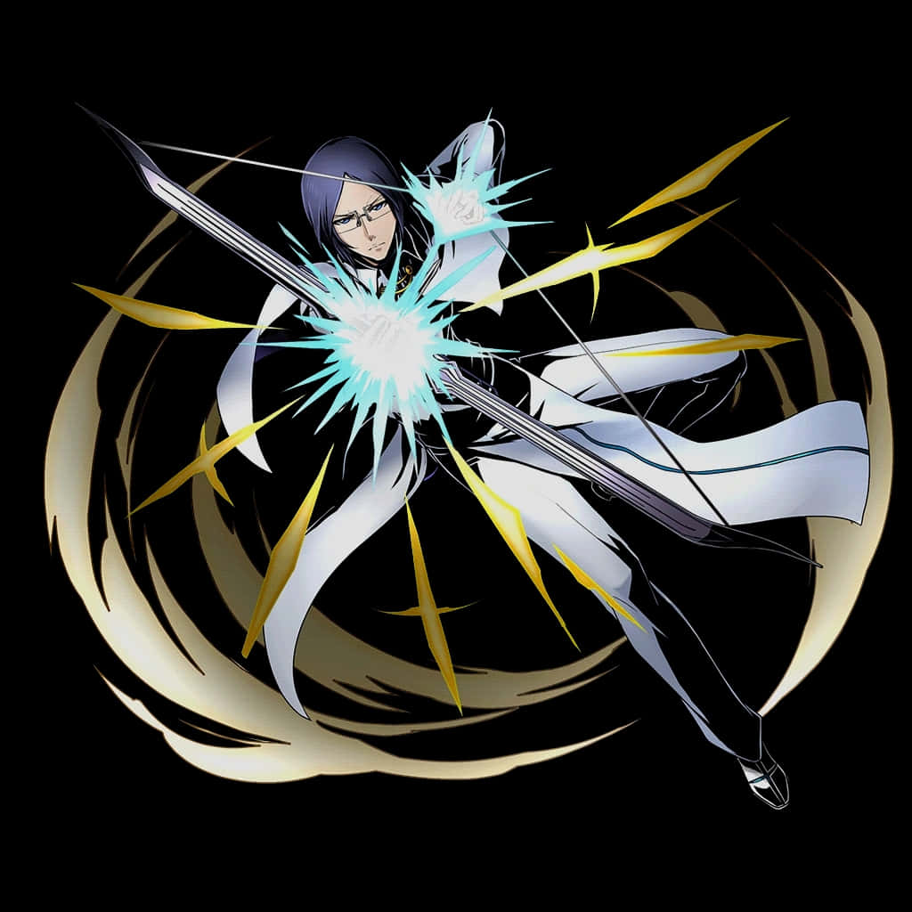 Uryu Ishida Boogschutter Kracht Weergave Achtergrond