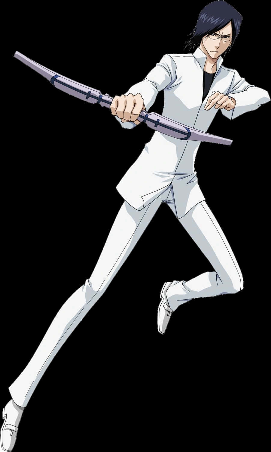 Uryu Ishida Boogschutter Houding Achtergrond