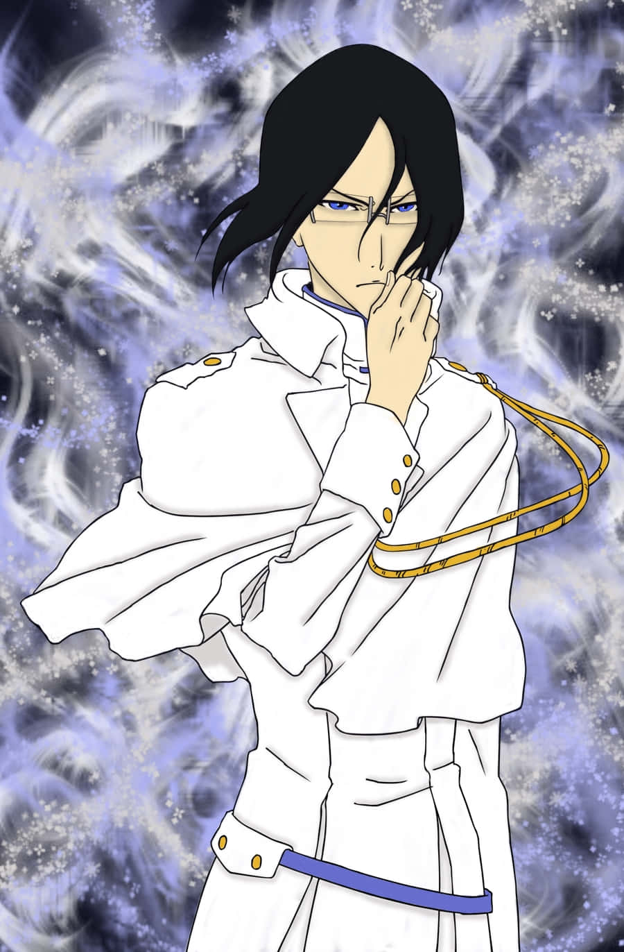 Uryu Ishida Quincy Bueskyting Mester Bakgrunnsbildet