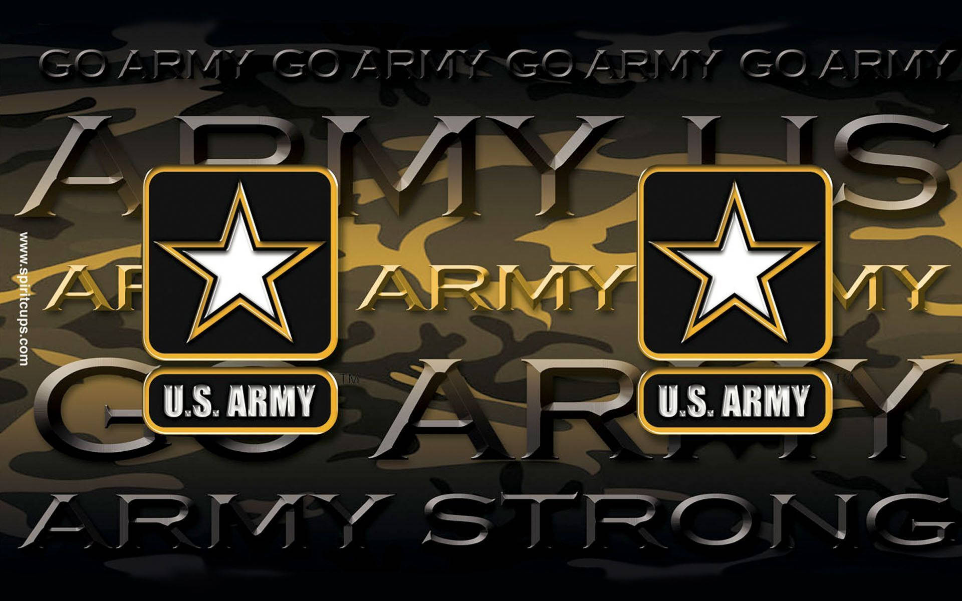 US Army Strong Logo Wallpaper