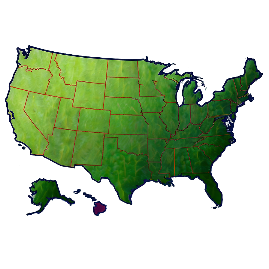 Us Map Outline Transparent Png Inp PNG