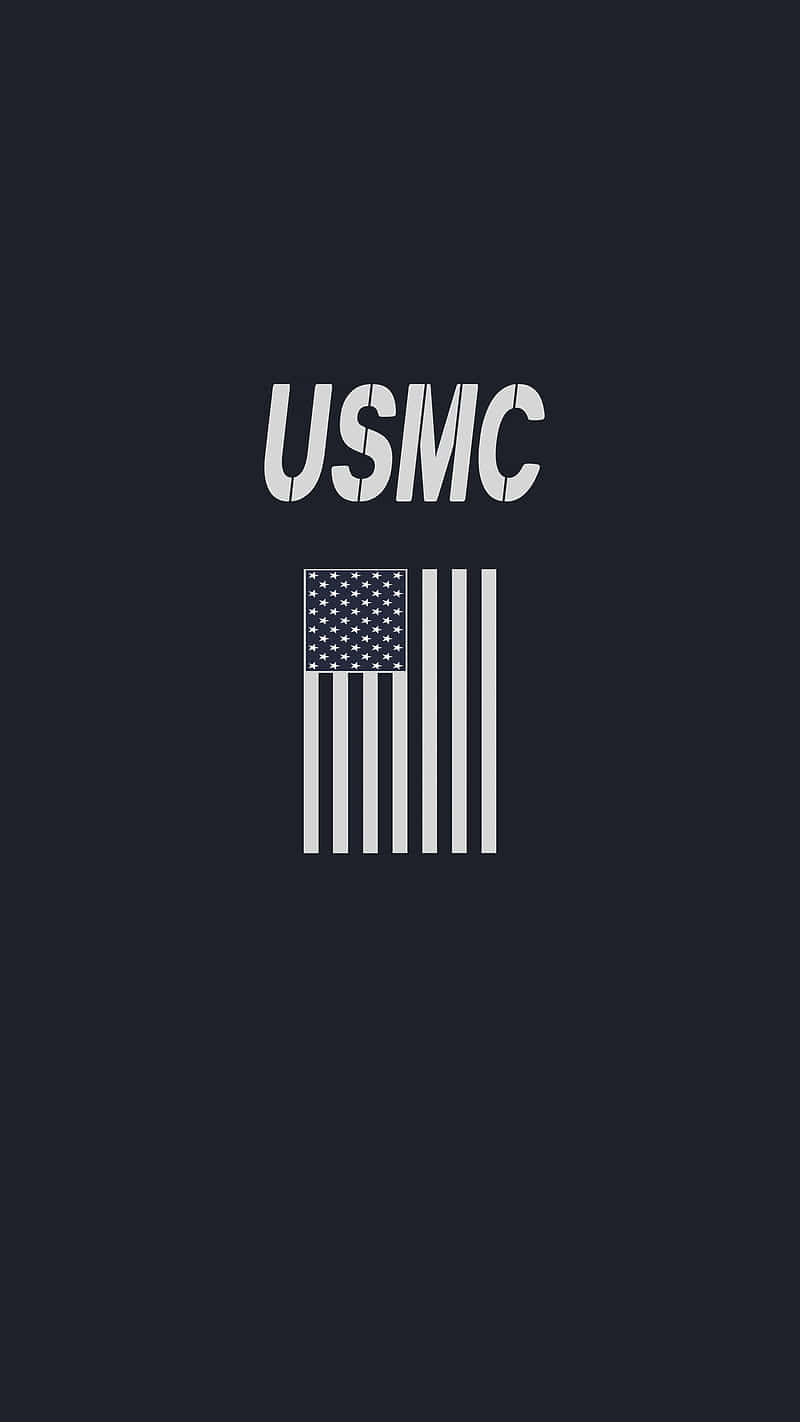 Gåmed I De Få Få Och Stolta: United States Marine Corps. Wallpaper