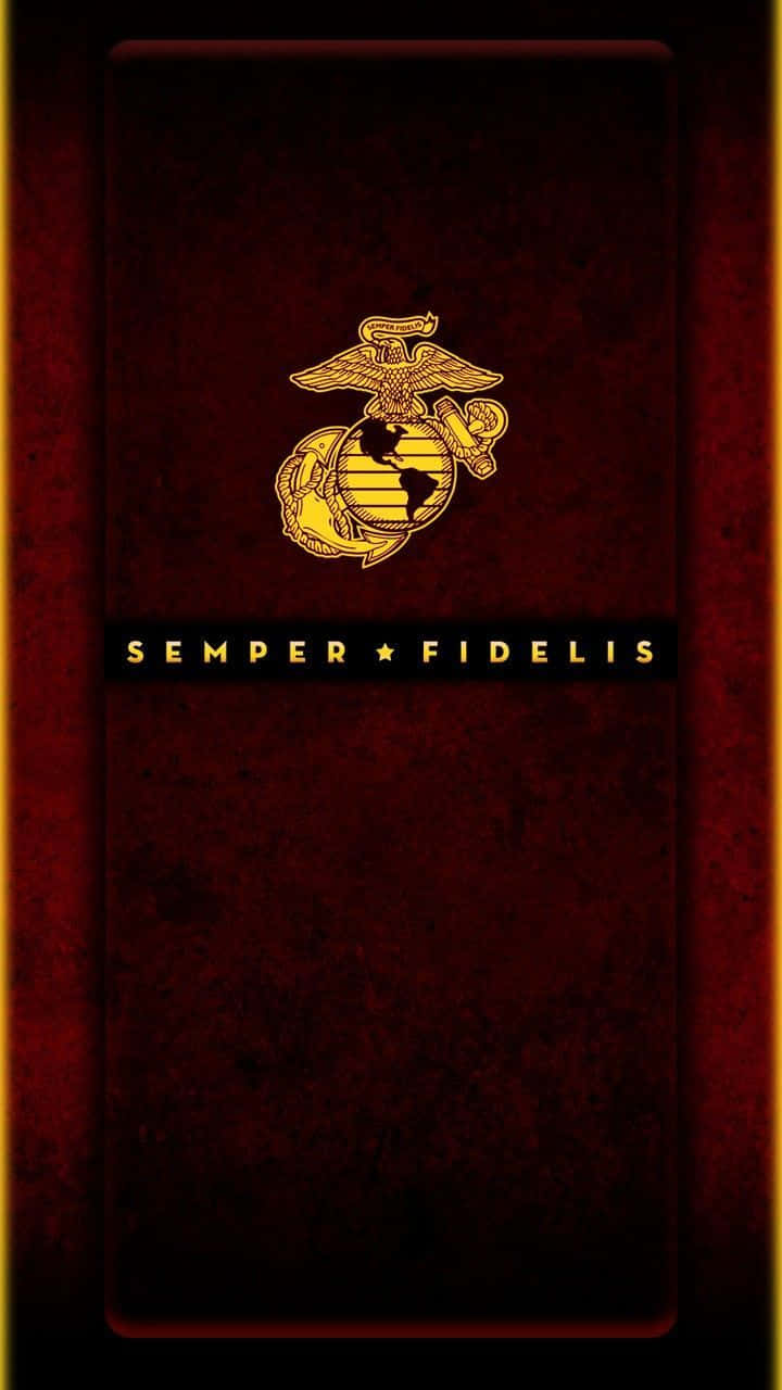 Uniscitial Corpo Dei Marines Degli Stati Uniti! Sfondo