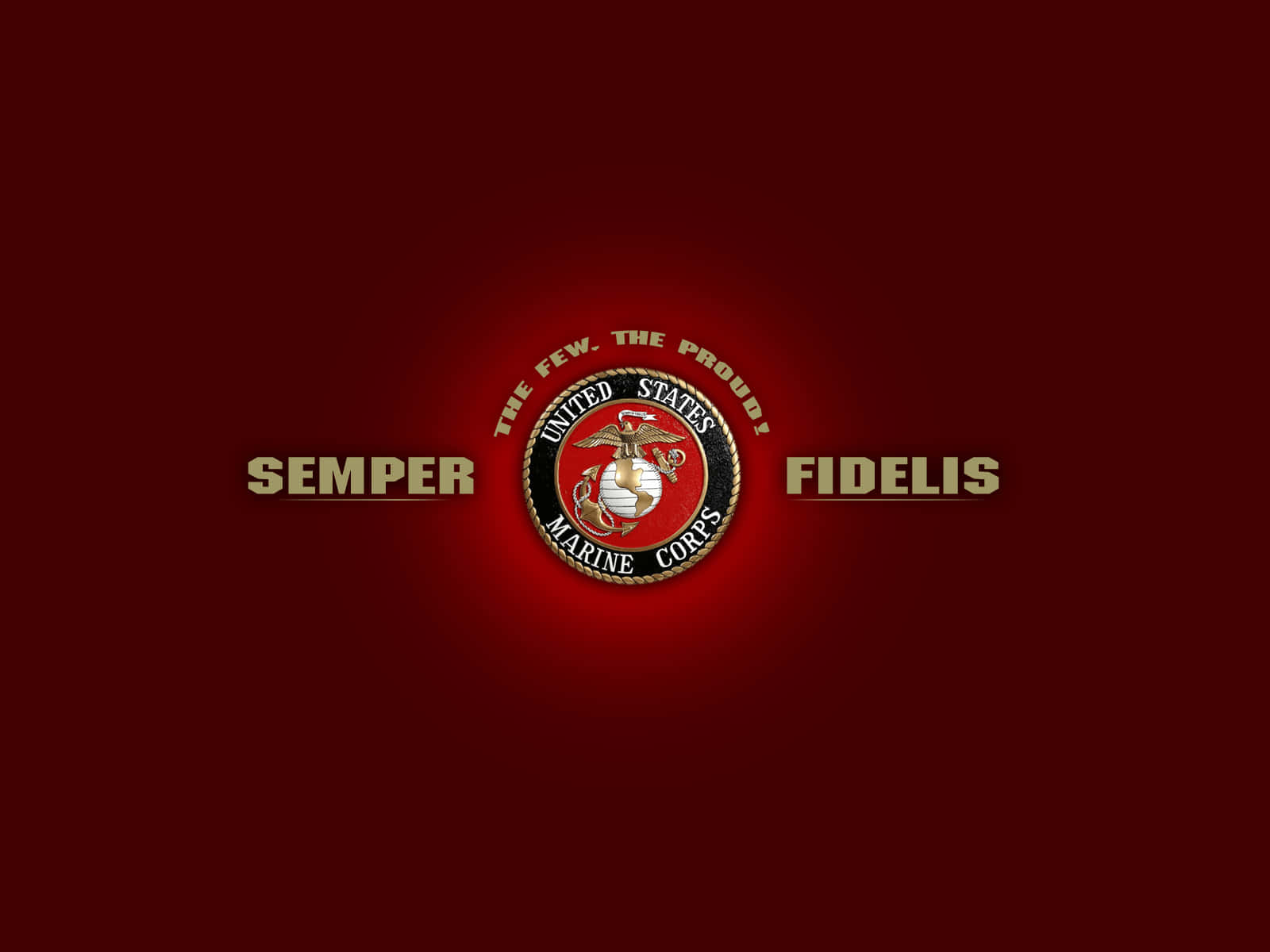 Semper Fidelis - De Forenede Staters Marinetropper Wallpaper