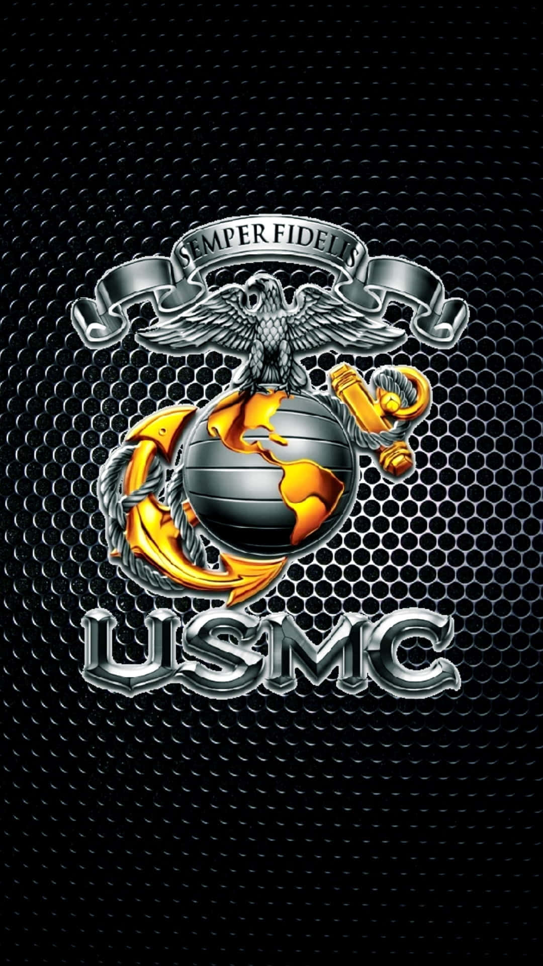"Semper Fidelis: U.S. Marines Ready to Serve" Wallpaper