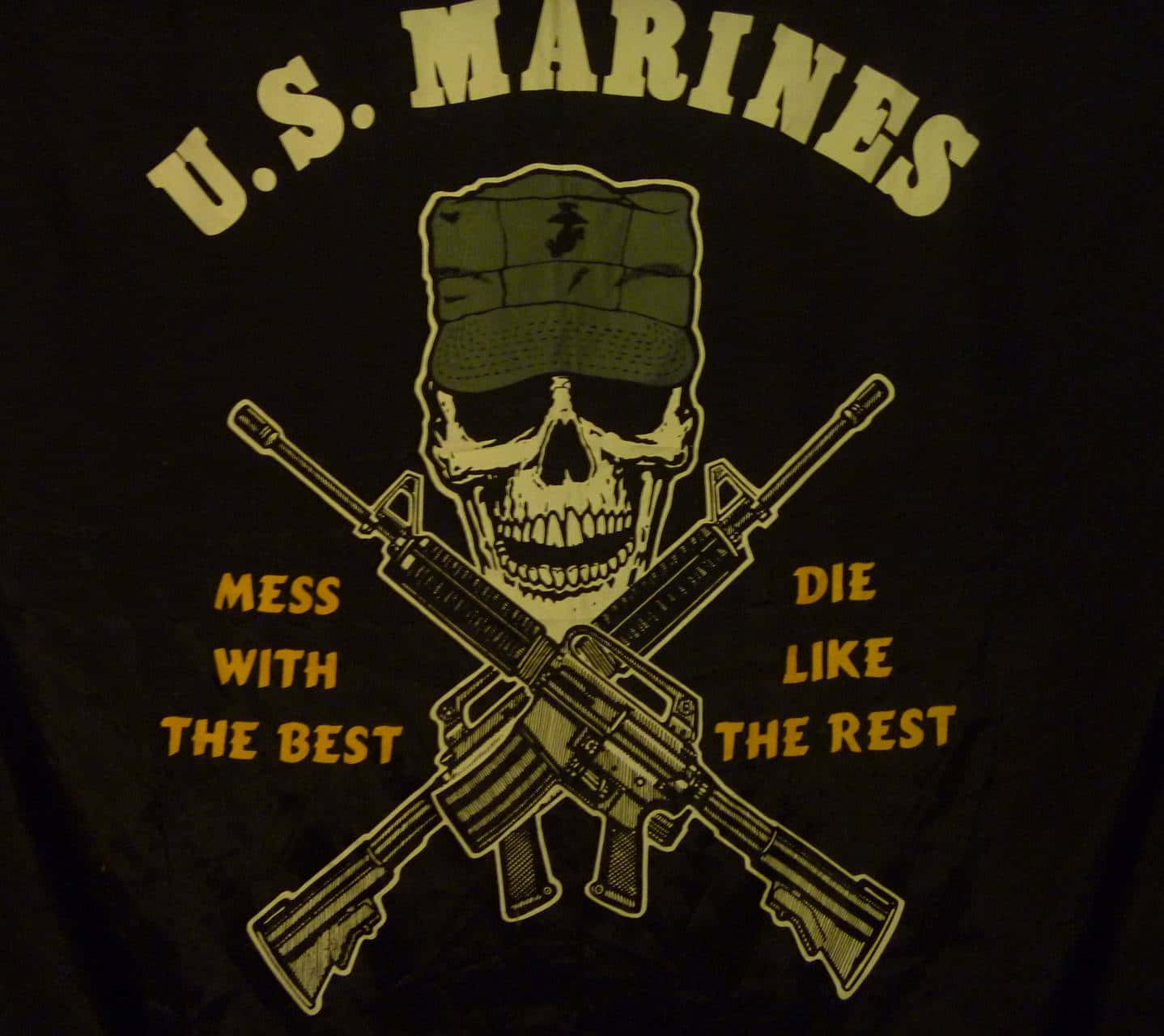 Us Marines Mess With The Best Wallpaper