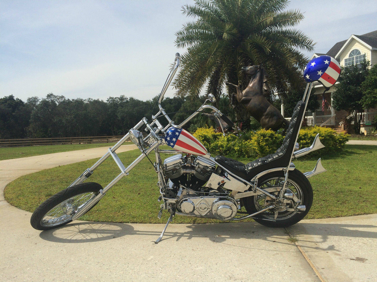 Moto Americana Per Easy Rider Sfondo