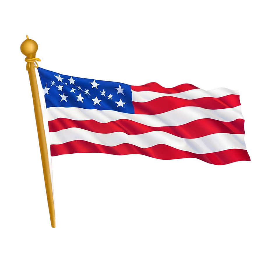 Usa Flag In Square Png 05242024 PNG