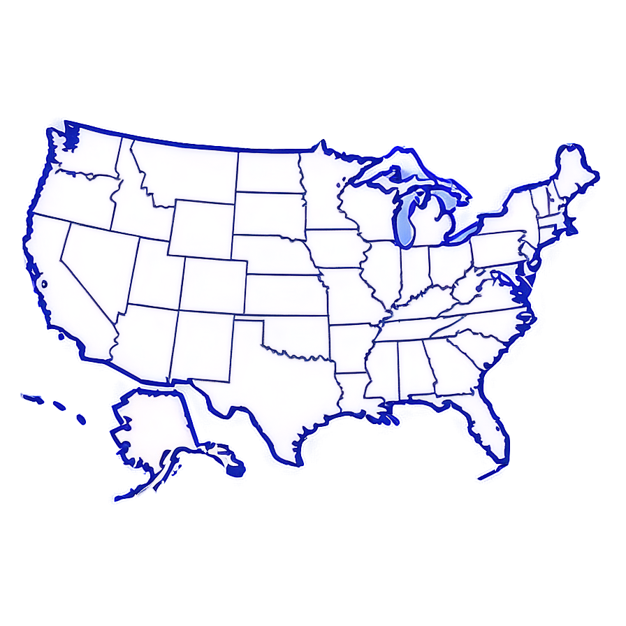 Download Usa Map For Coloring Png 05252024 | Wallpapers.com