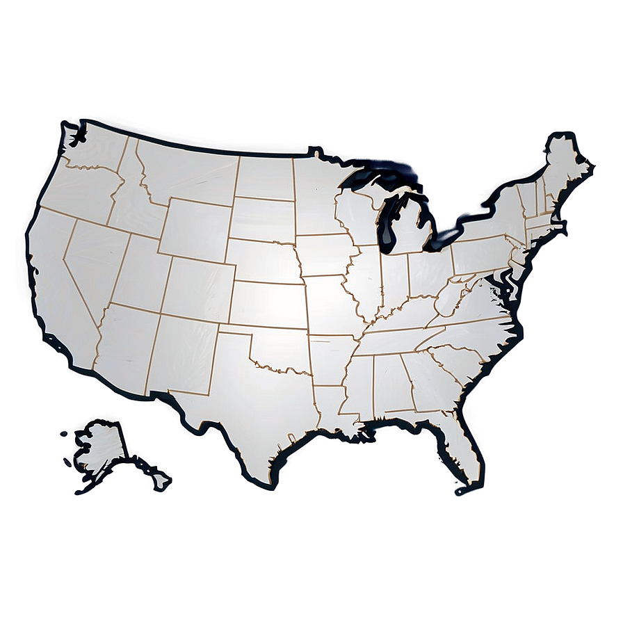 Download Usa Map Outline Png Jvr | Wallpapers.com