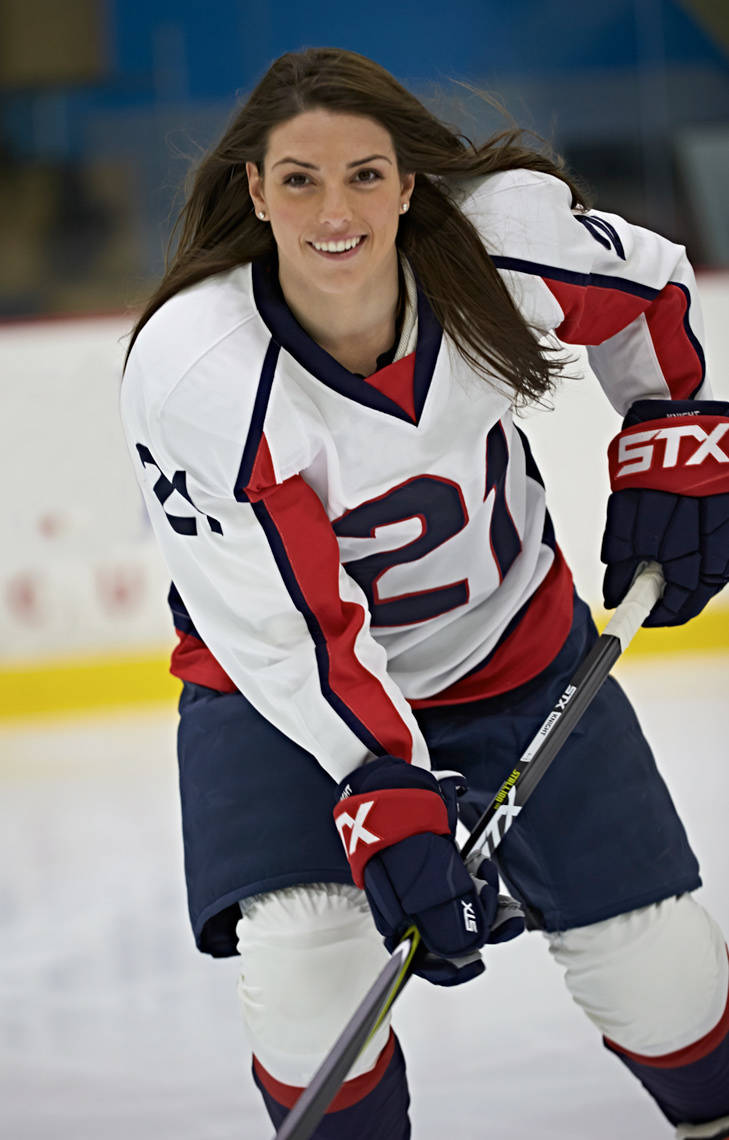 Usas Landslagshockeyspelare Hilary Knight Wallpaper