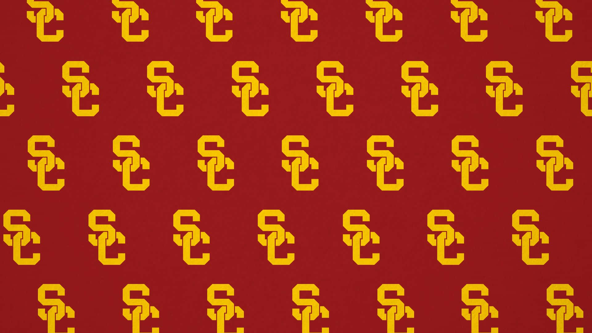 Usc Trojans Logo Pattern Wallpaper