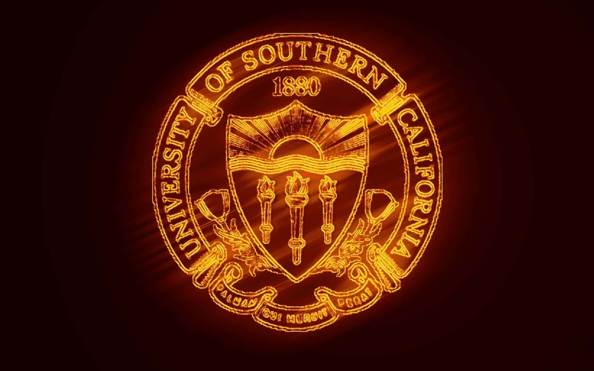 Logode La Universidad De Southern California (usc) Trojans Fondo de pantalla
