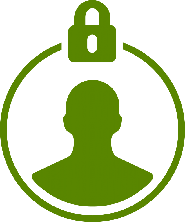 User Profile Icon Locked PNG