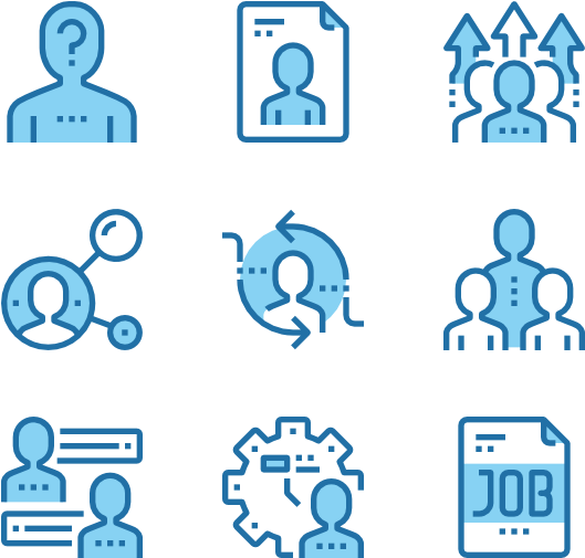 User Profile Icons Set PNG