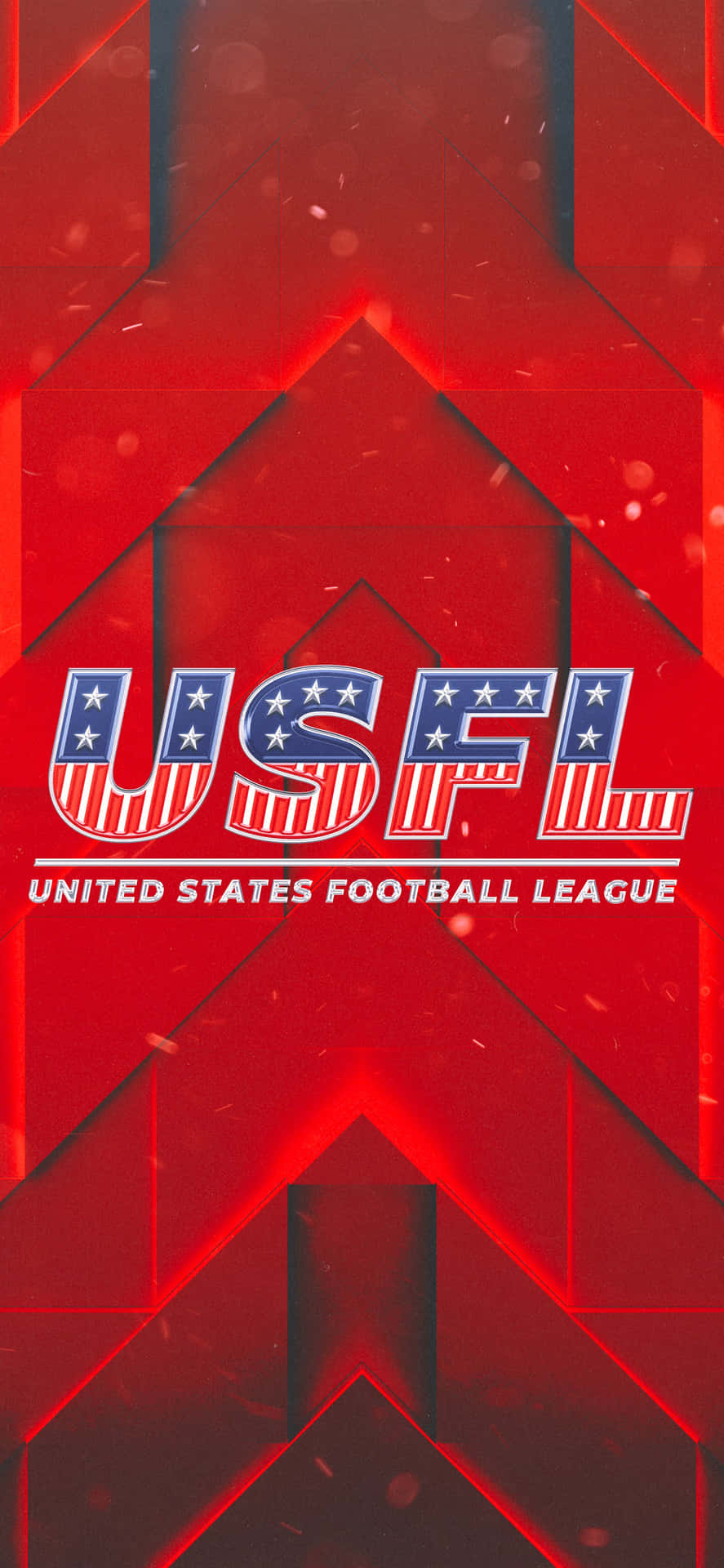 The Logo of the United States Football League Wallpaper