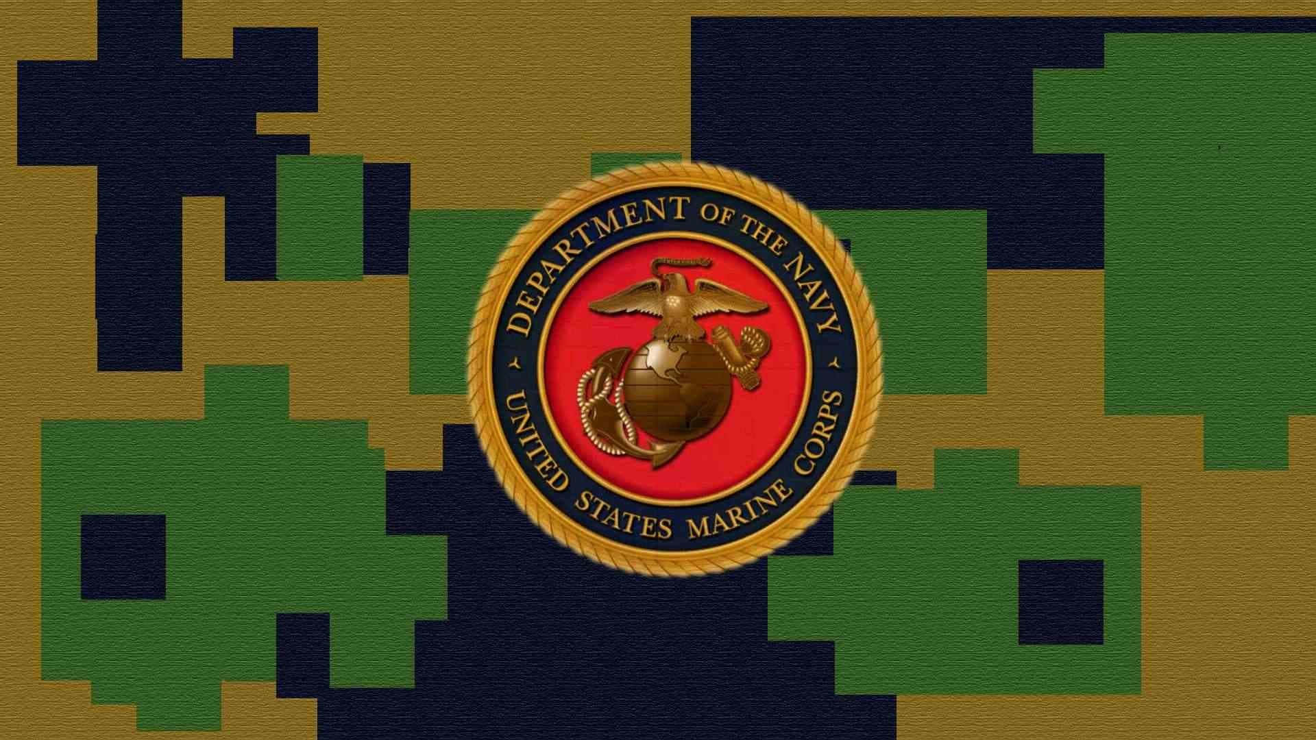 Mostrail Tuo Orgoglio E Sostieni I Nostri Marines. Sfondo