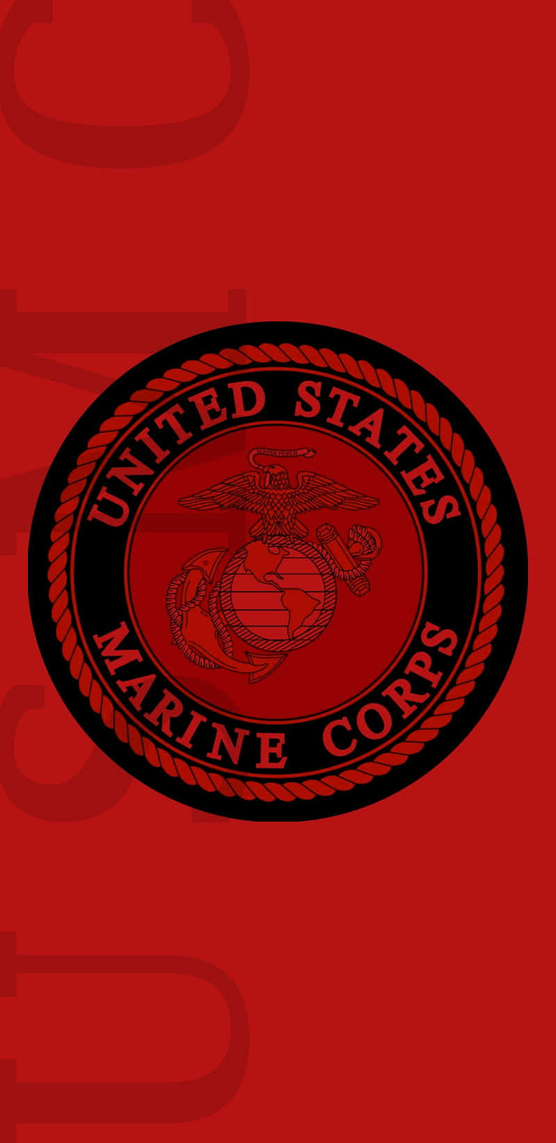 Vi tjener vores nation med stolthed: United States Marine Corps Wallpaper