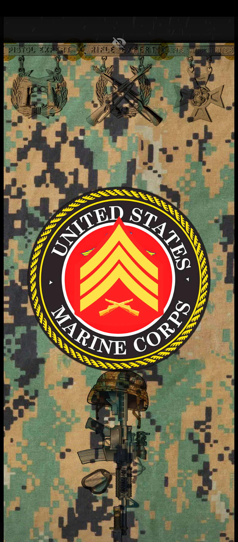 Vårära, Vår Plikt: United States Marines. Wallpaper