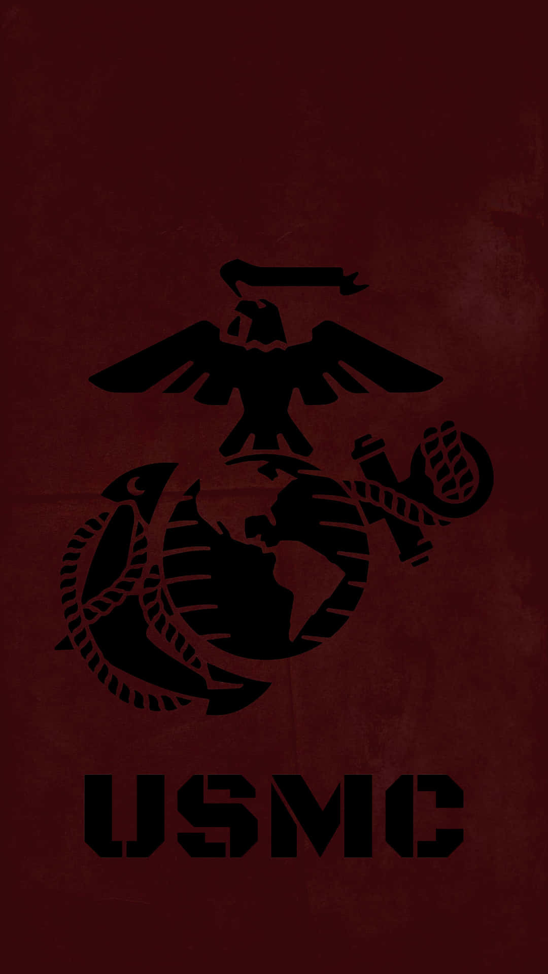 Proudly display your affiliation with the USMC with this vibrant logo Wallpaper