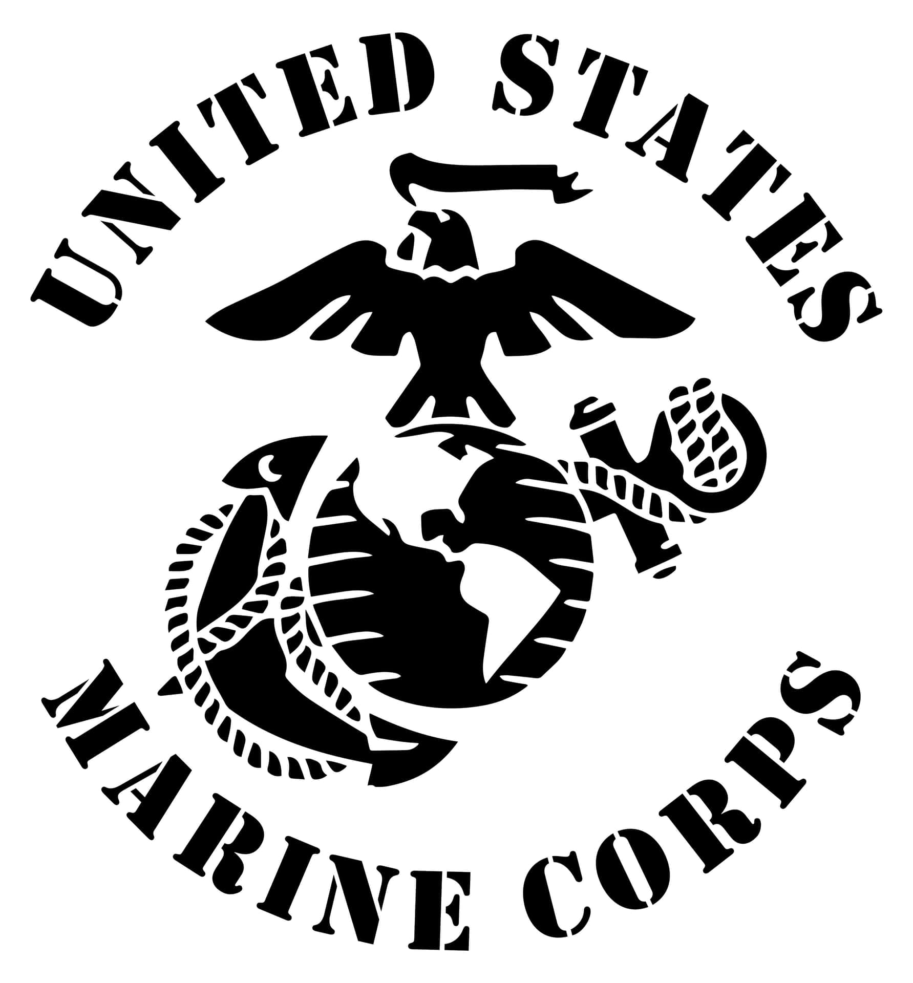 Usmarine Corps Logo - Us Marine Corps-logo Wallpaper