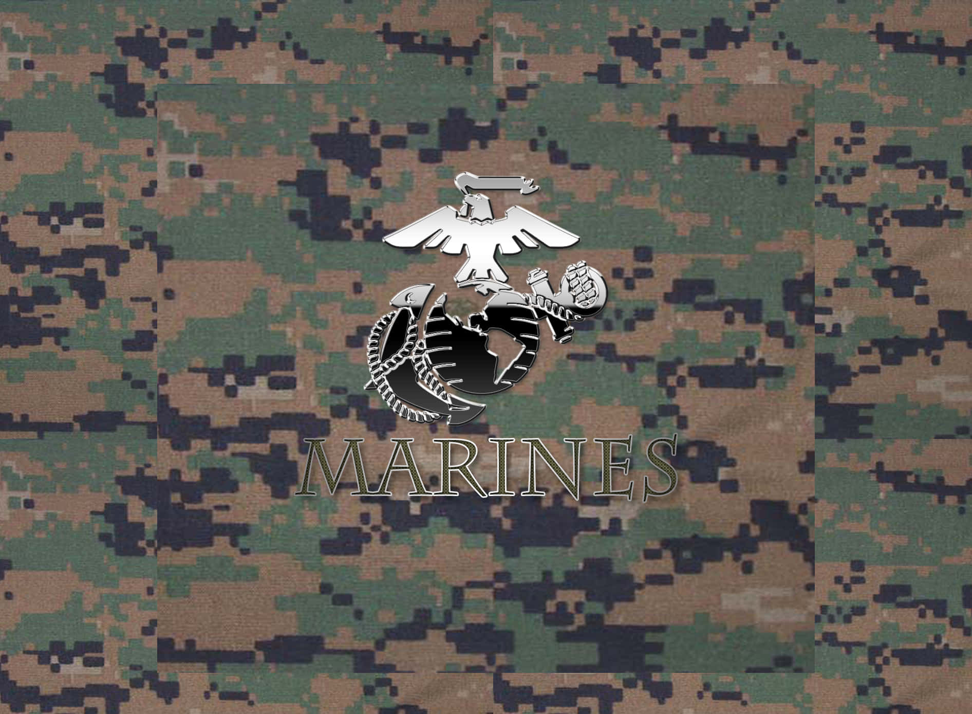 Marines Camouflage Blanket Wallpaper