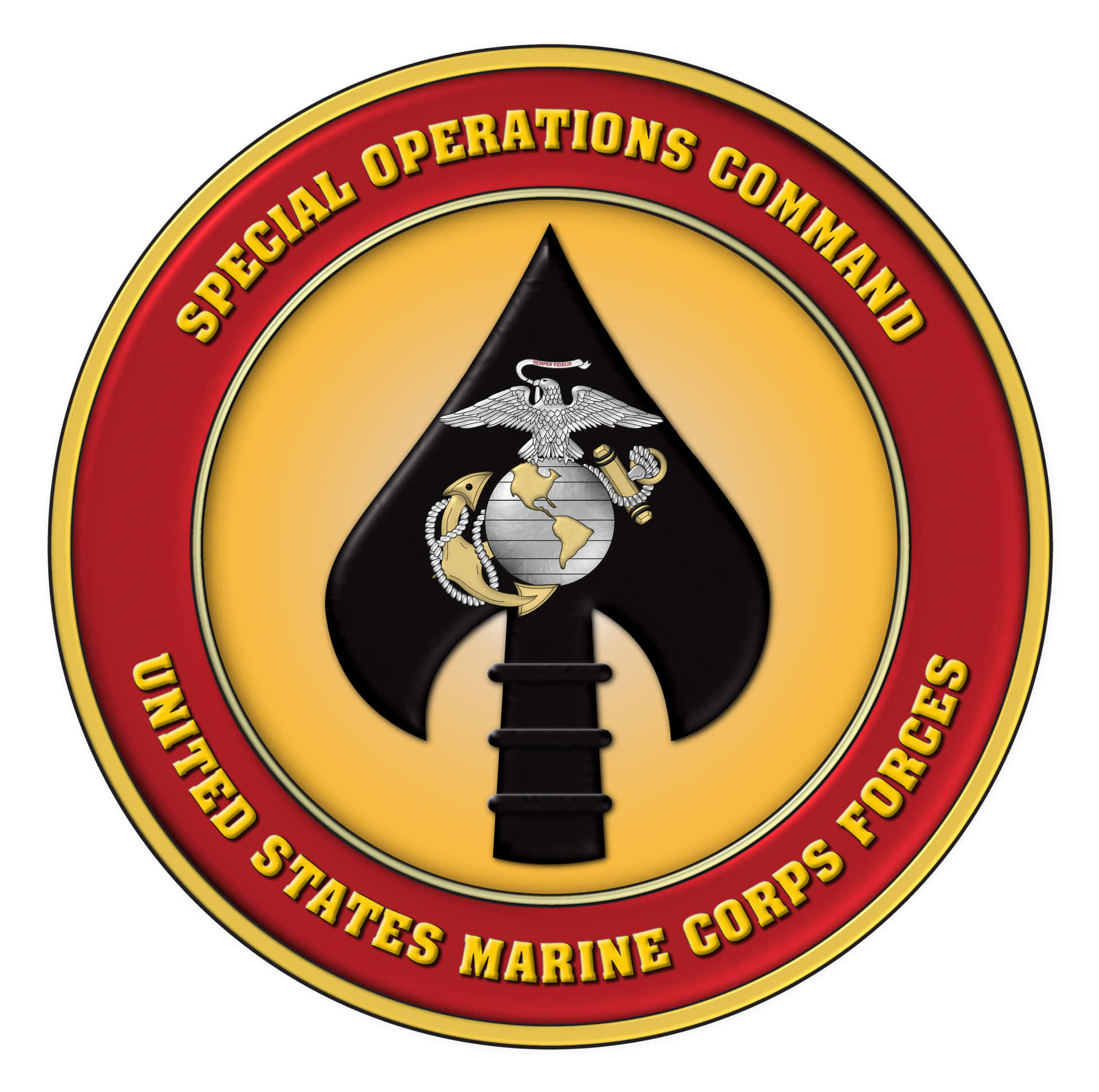 Logotipode Los Marines De Ee. Uu. Fondo de pantalla