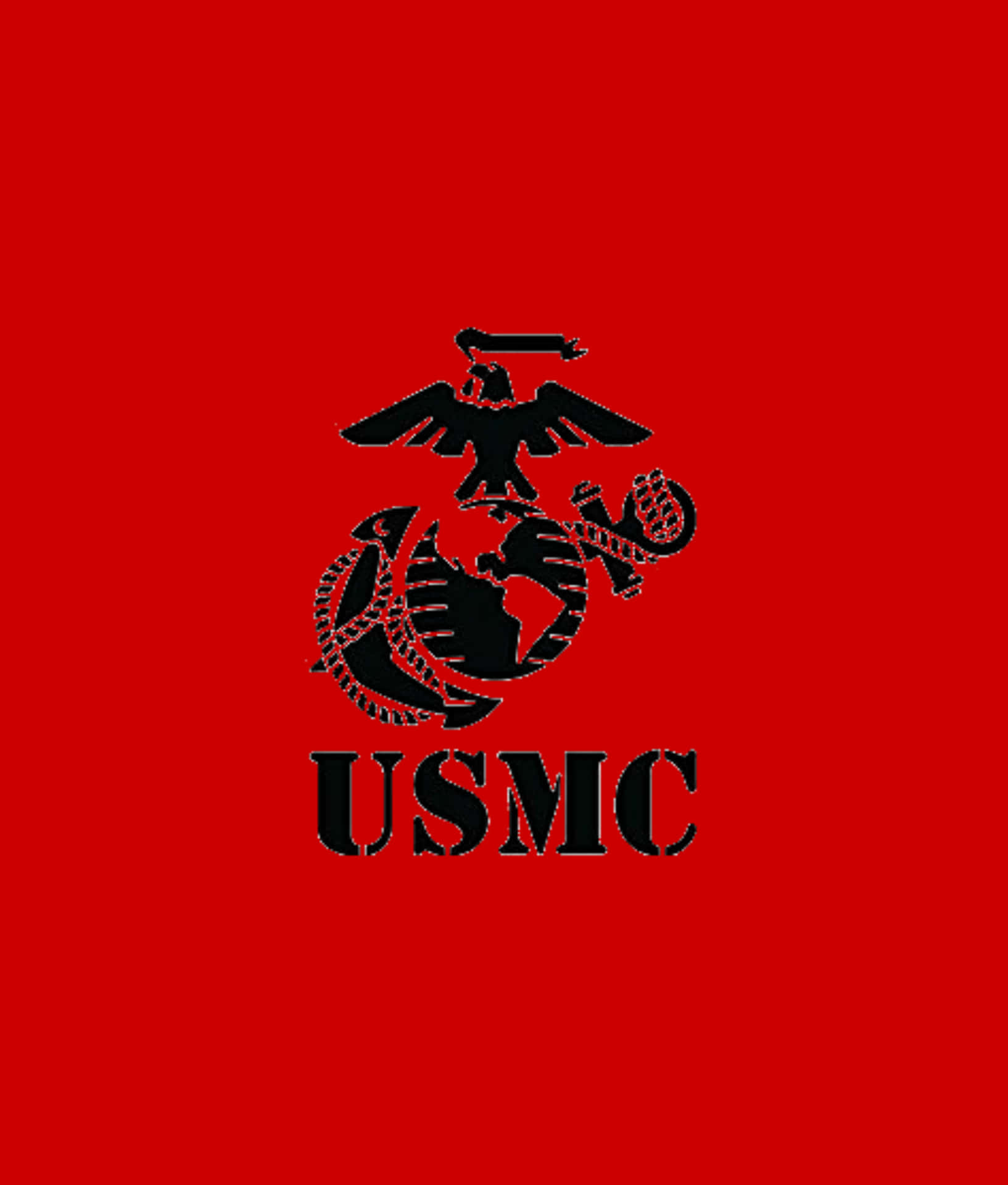 Unitedstates Marine Corps Mutig Den Nation Dienen Wallpaper