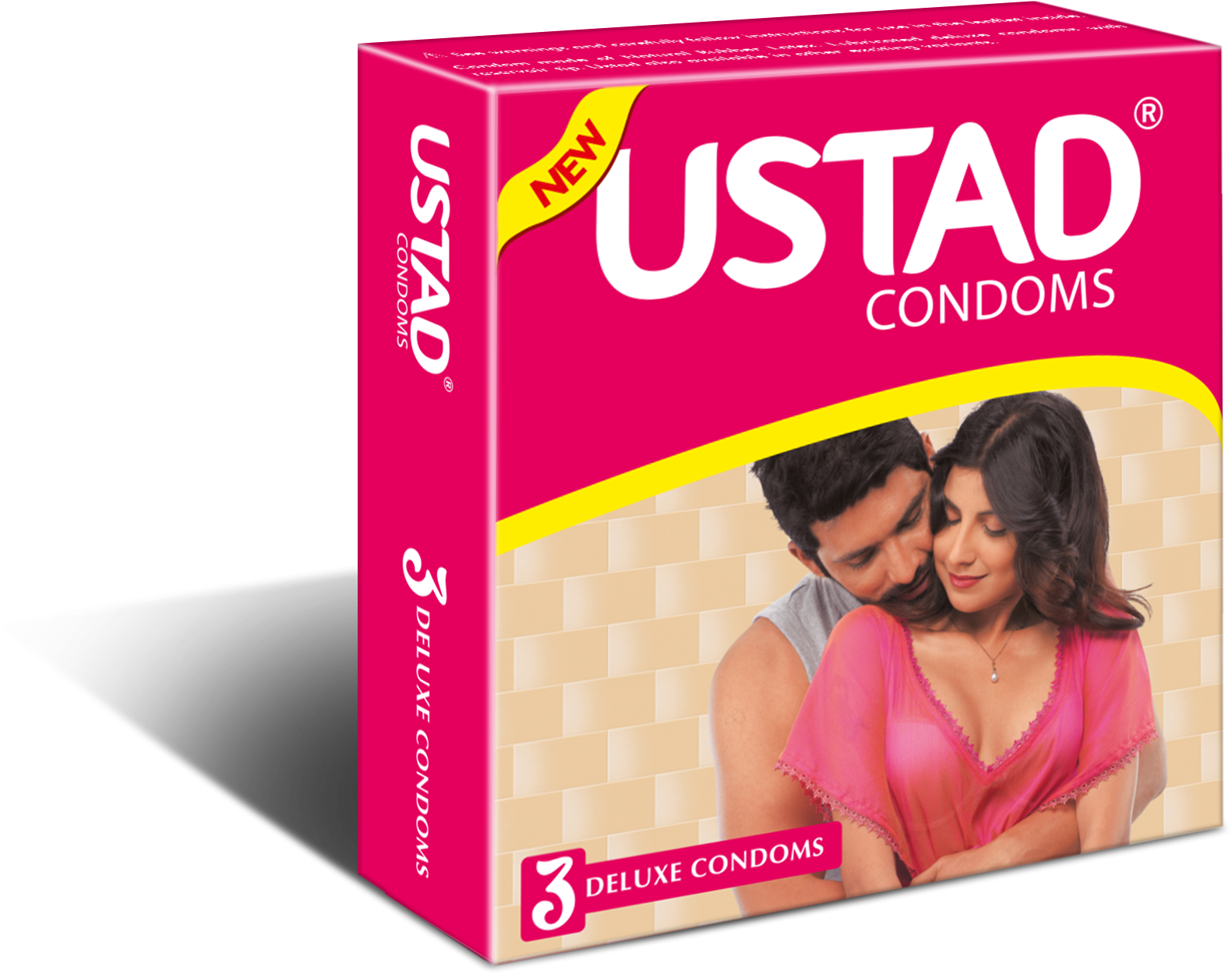 Ustad Condoms Packaging Image PNG