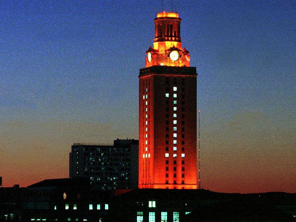 Ut Tower Country Texas Building Background