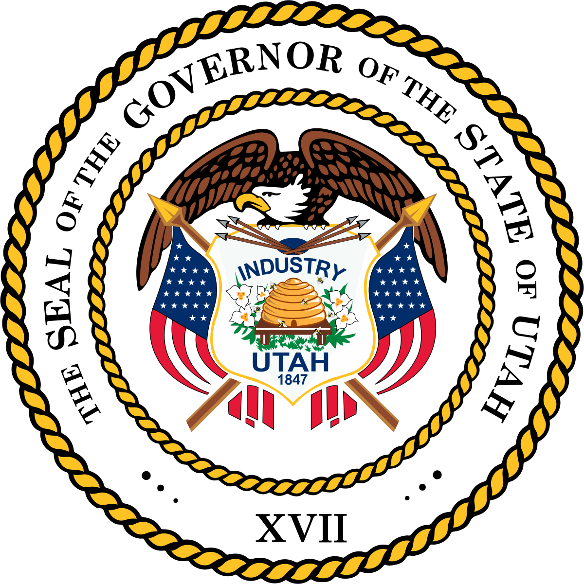 Utah Governor Seal PNG