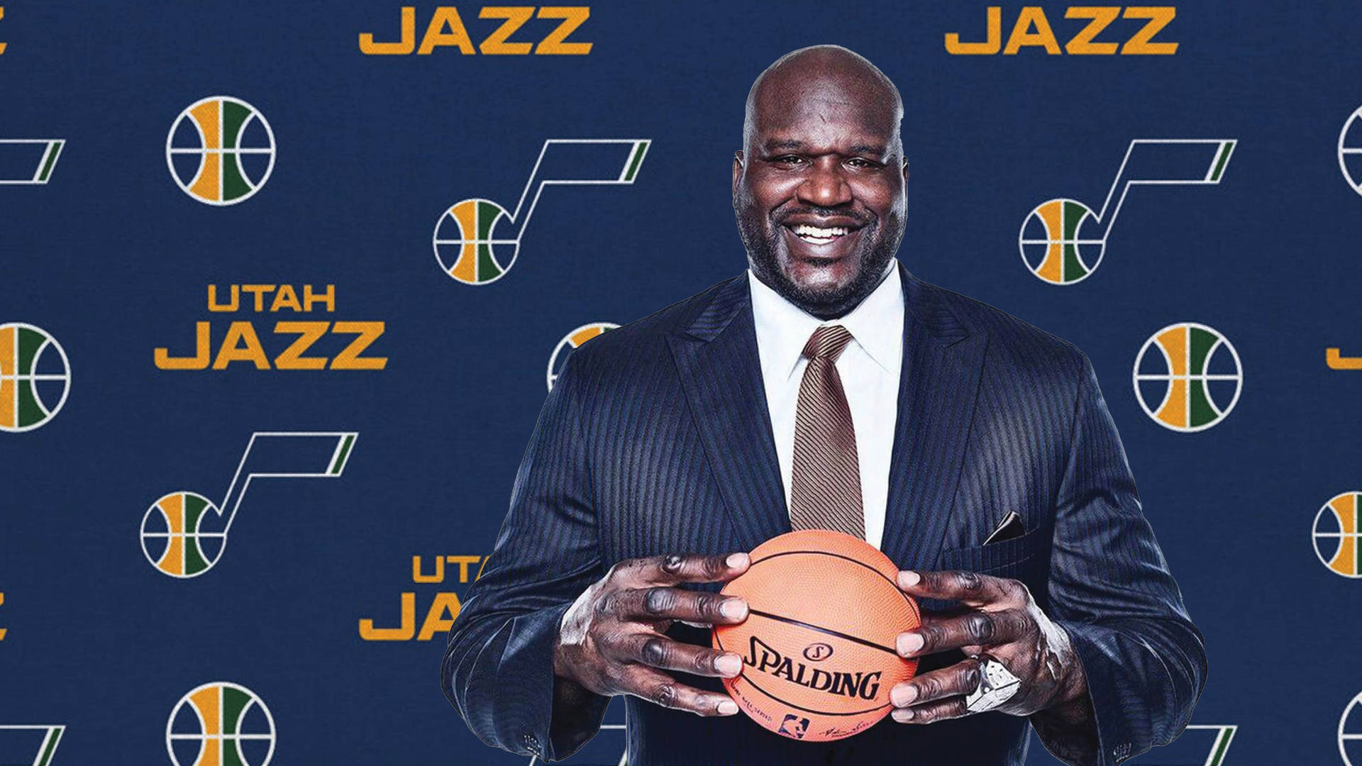 Utah Jazz Shaquille O'Neal Wallpaper