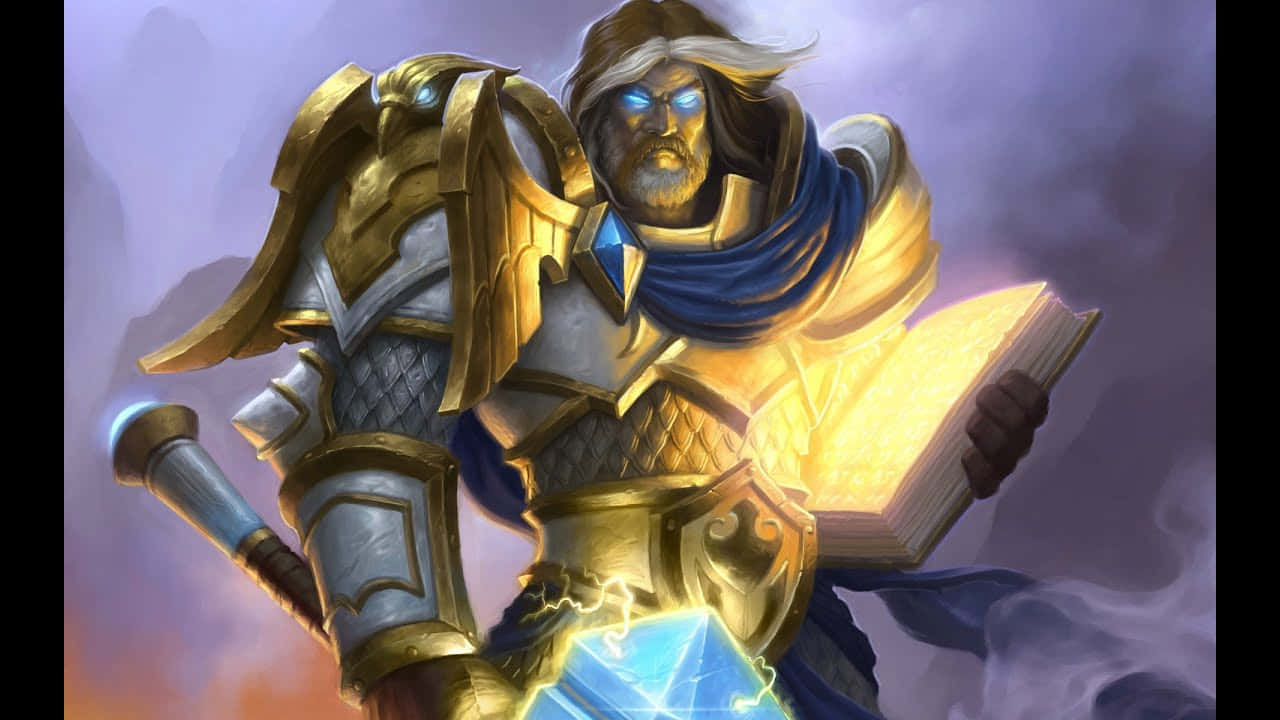 Uther Lichtbrenger Paladins Kunst Achtergrond