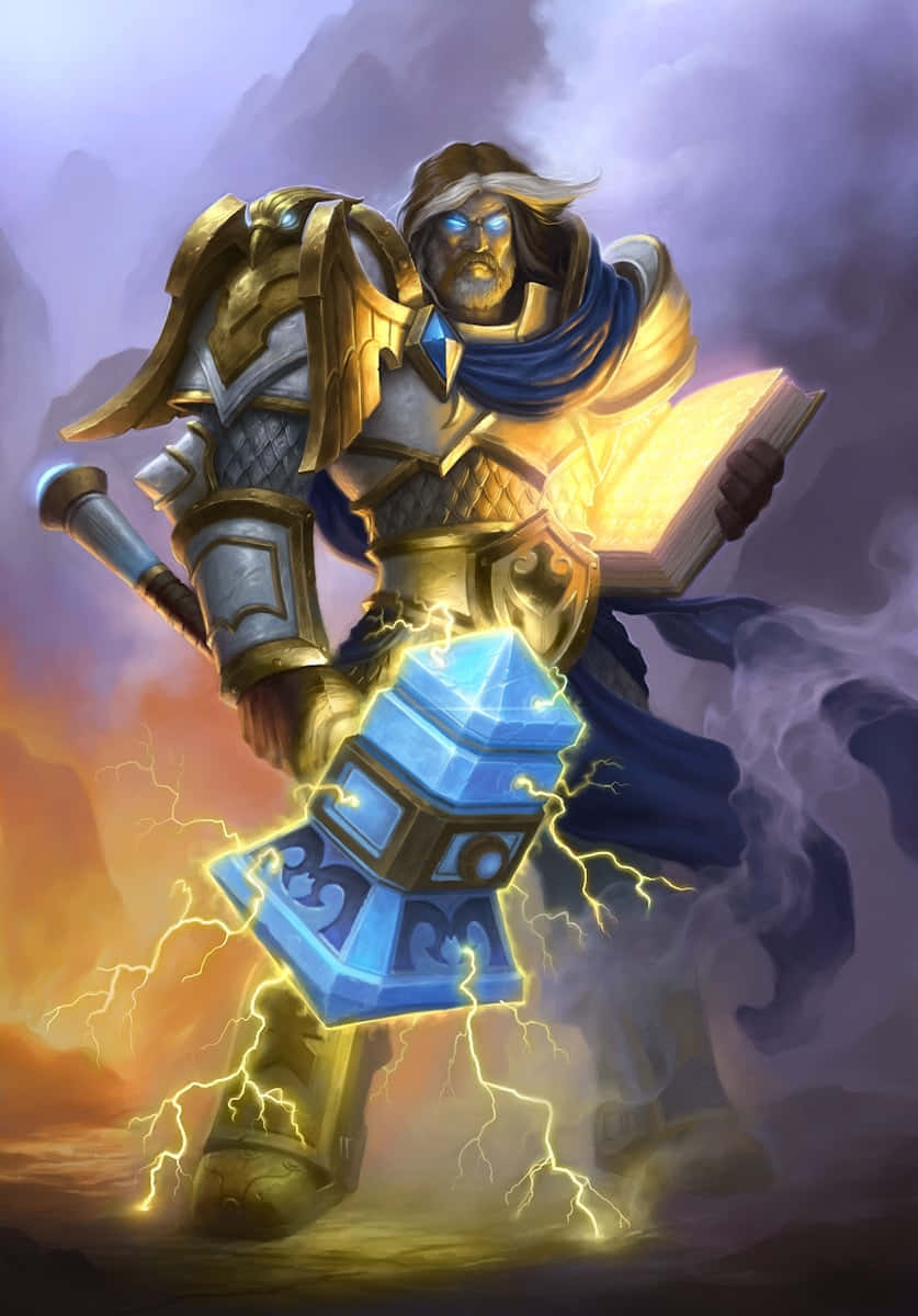 Uther The Lightbringer - The Paladin Of The Silver Hand Wallpaper