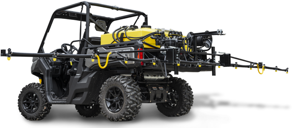 Utility A T Vwith Sprayer Attachment PNG