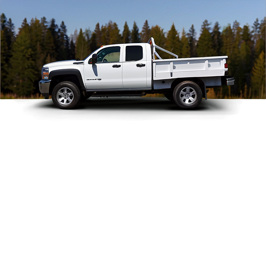 Utility Bed Pickup Truck Png Rnf PNG