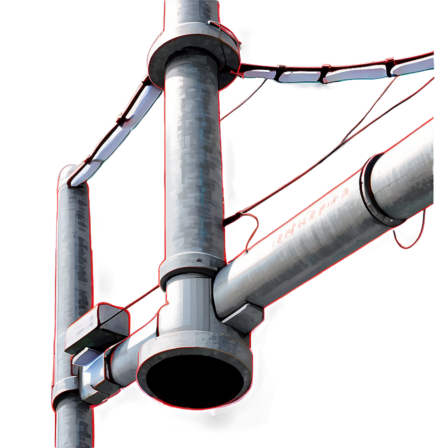 Utility Pole With Wires Png 06262024 PNG