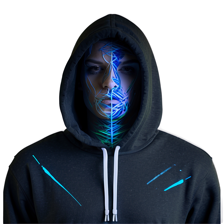 Uv Reactive Hoodie Strings Png Qkq PNG