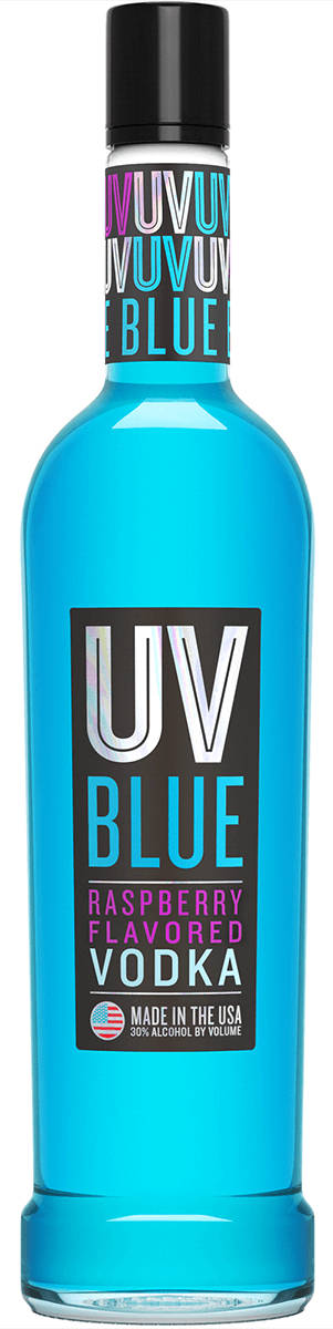 Uv Vodka Raspberry Blue Wallpaper