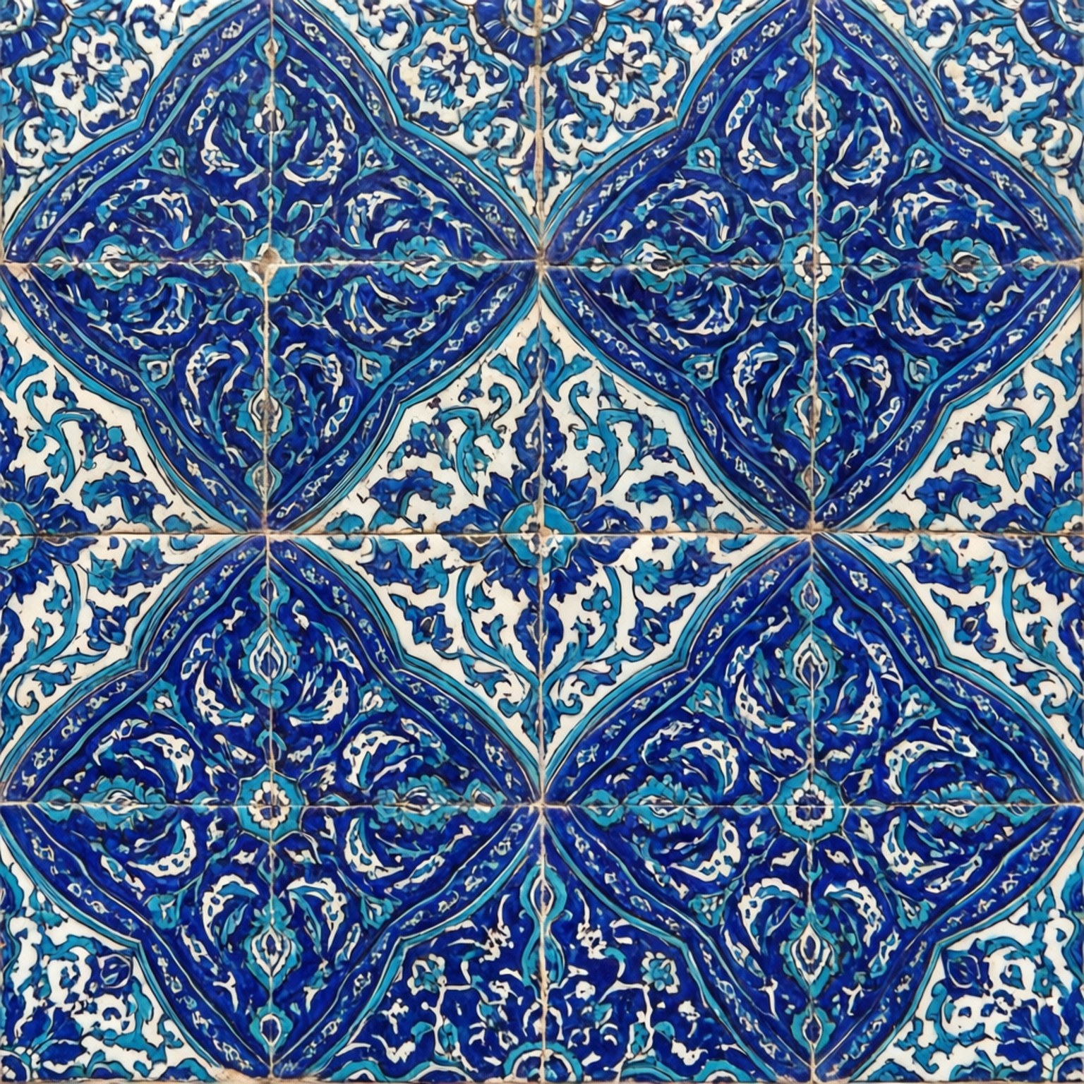 Usbekisches Keramikmuster Wallpaper