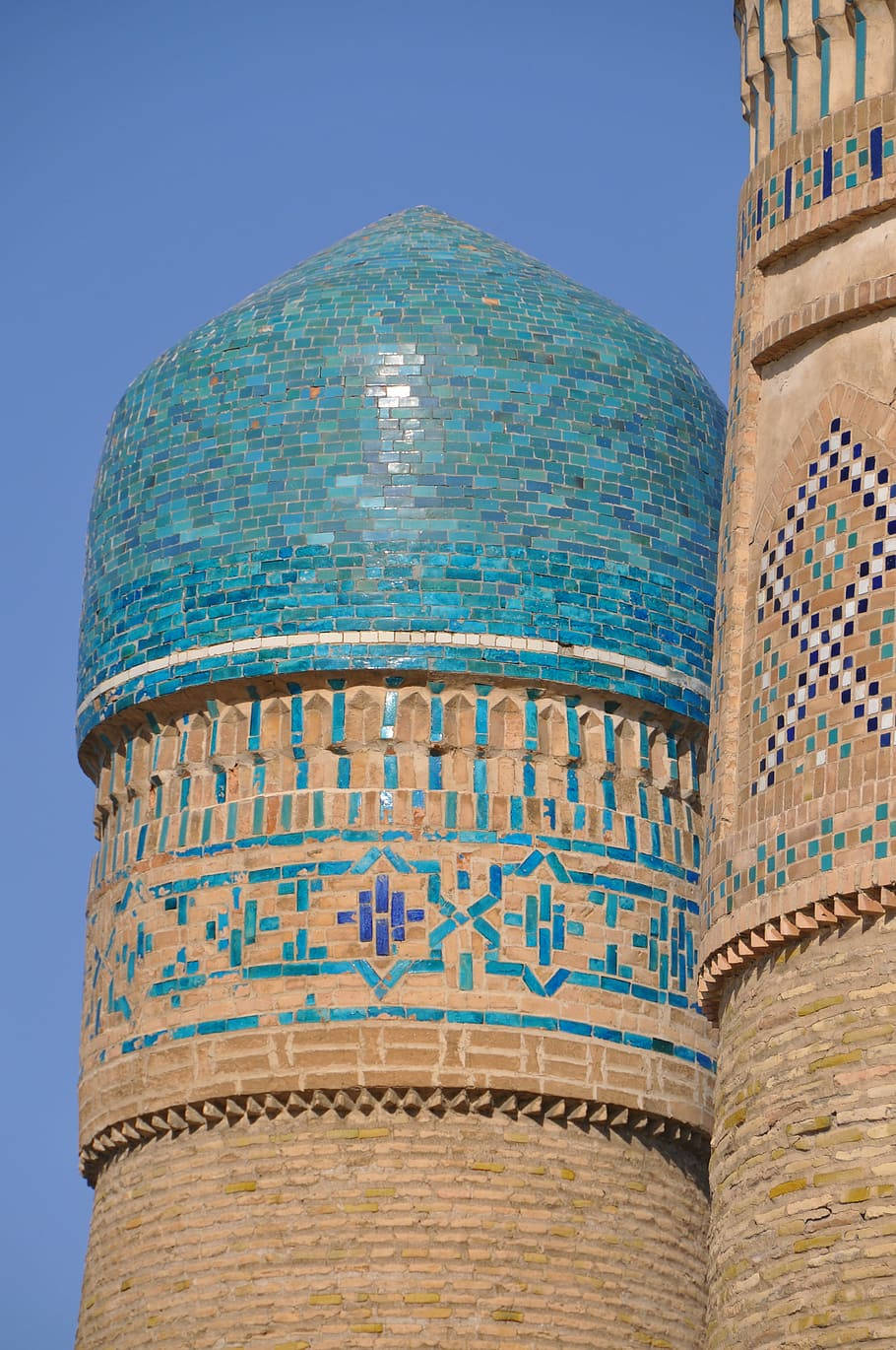 Uzbekistanchor Minor Madrassah Turm Wallpaper