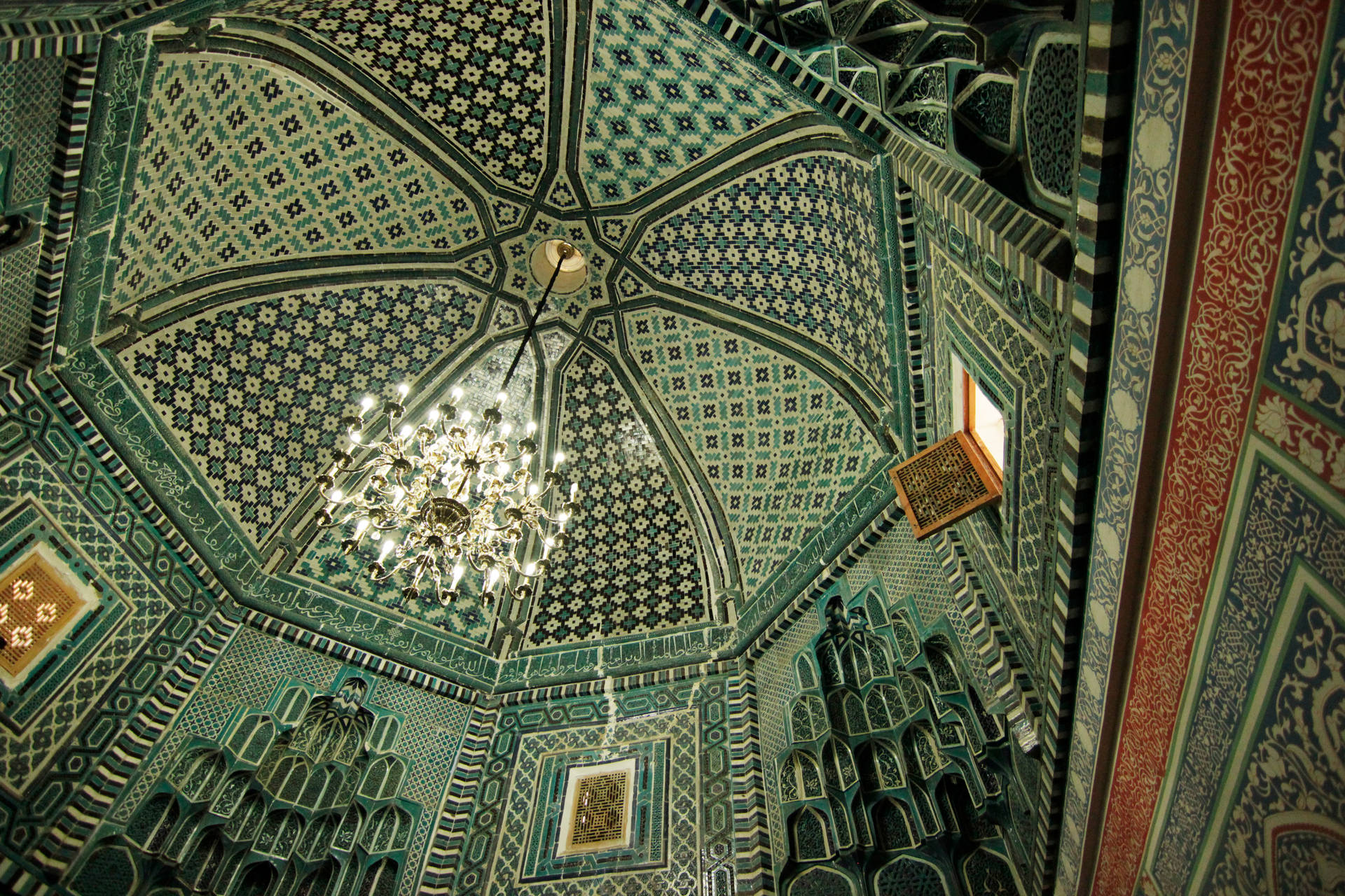 Uzbekistánmausoleo De Khwaja Ahmad Fondo de pantalla